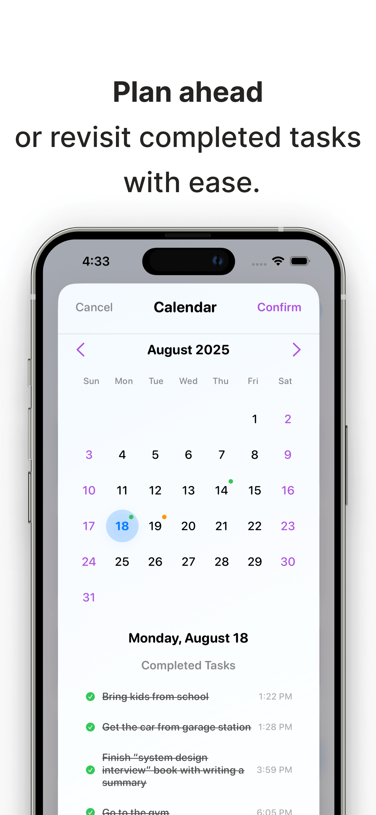 DailyTaskr screenshot 3
